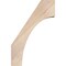 Ekena Millwork 5 1/2"W x 16"D x 24"H Westlake Smooth Knee Brace, Douglas Fir BRC06X16X24WTL00SDF - alternate 4